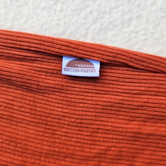 Brixton Phoenix Rust Bamboo Zip Romper 12-18M - Picture 5 of 9